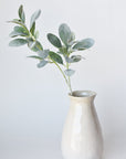 28" Faux Lambs Ear Leaf Stem
