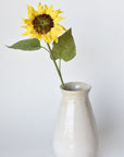 25" Faux Sunflower Stem Yellow