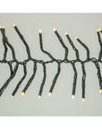 LED Connectable Warm White Cluster Light Garland, w/Timer and Remote