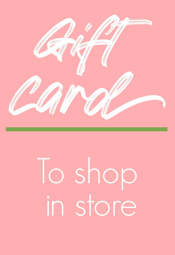 Gift Card In Store Use only
