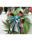 12" Faux Cedar Wreath CW1