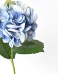 19" Faux Hydrangea Stem Soft Blue